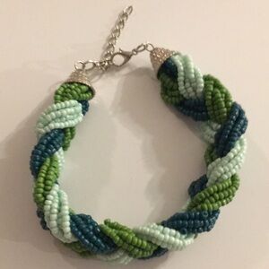 Braided Bead Bracelet (N)